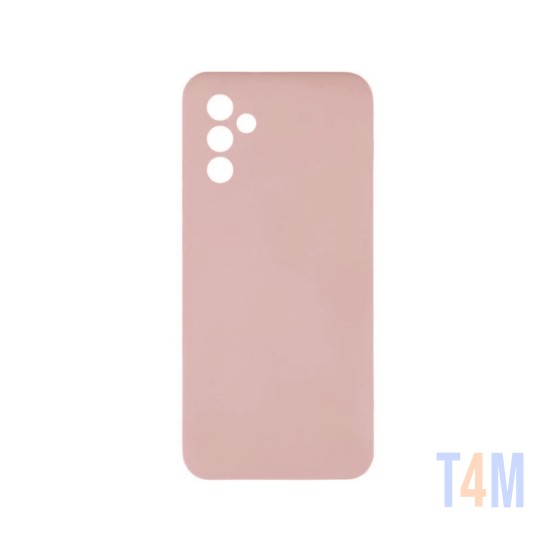 Silicone Case with Camera Shield for Samsung Galaxy A34 5g Pink